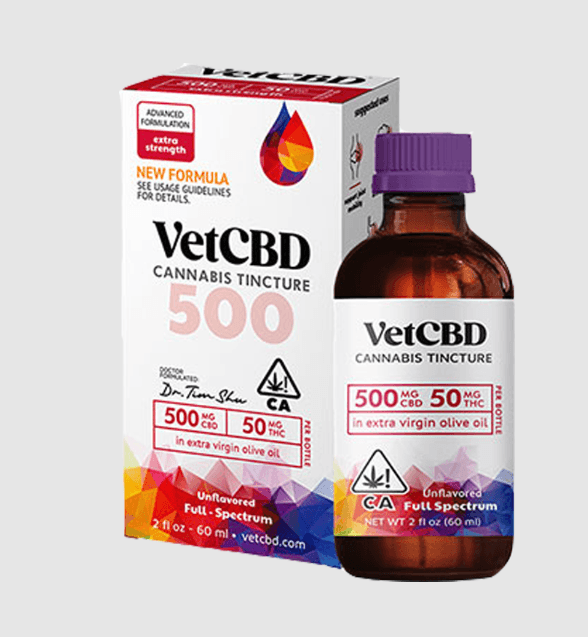 500 Mg : 50 Mg Cbd:Thc Vet Cbd 60 Ml