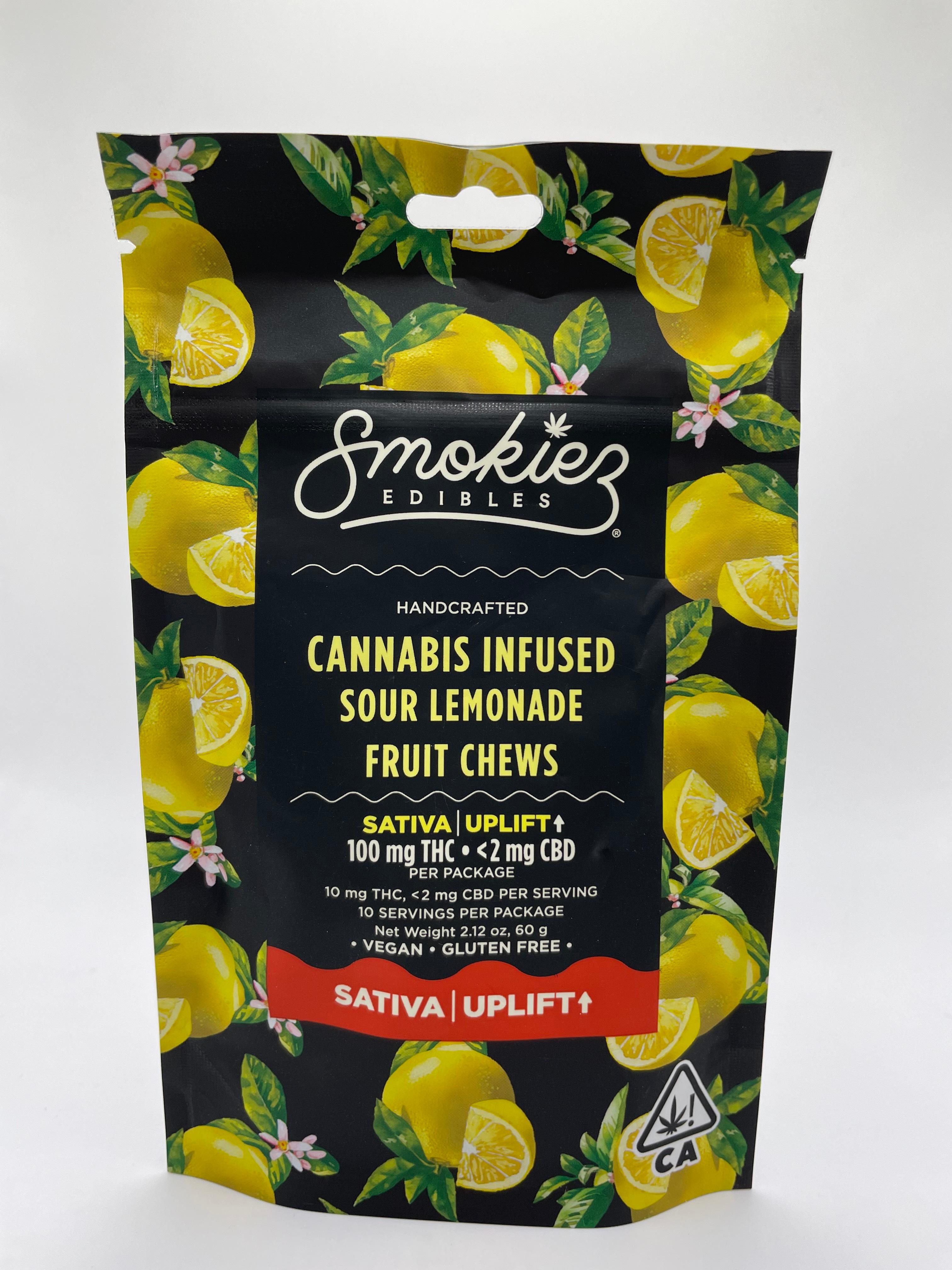 Sour Lemonade Sativa Fruit Chews 100MG