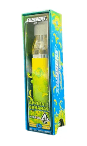 Sluggers Apples & Bananas Live Resin 1 G Disposable