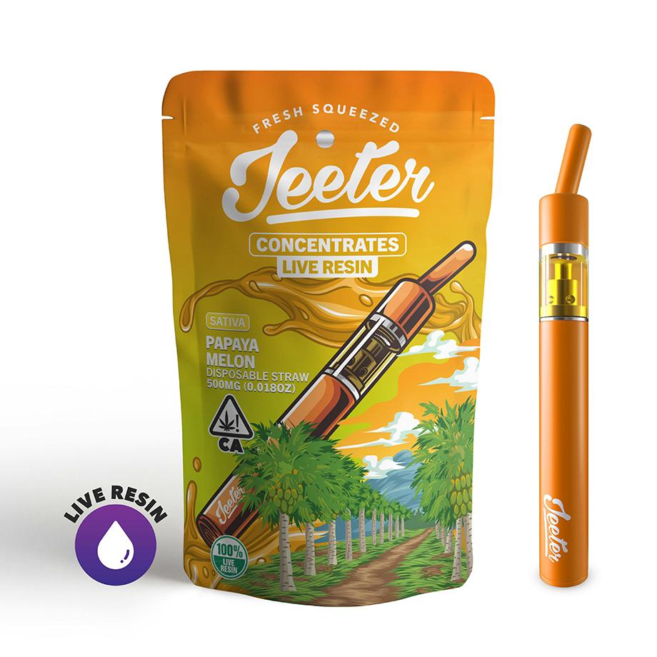 Jeeter Papaya Melon 0 Live Resin Disposable