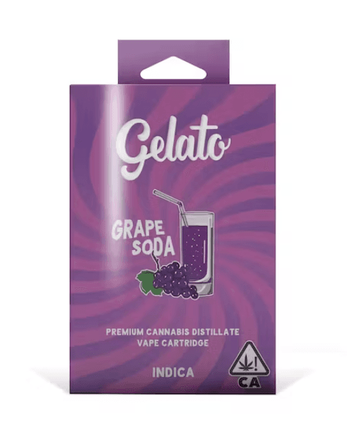 Gelato Grape Soda Cart