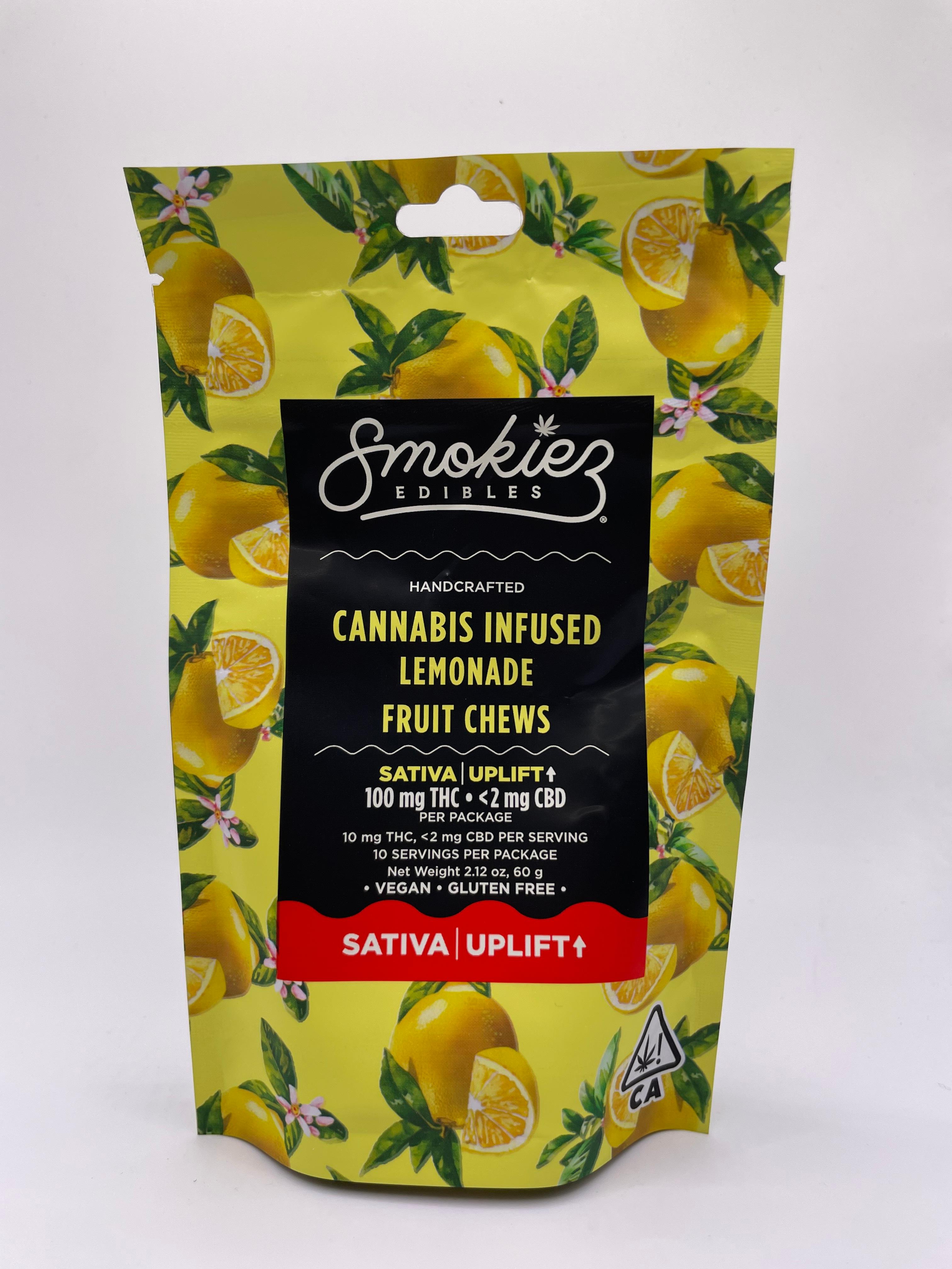 Lemonade Sativa Fruit Chews 100MG