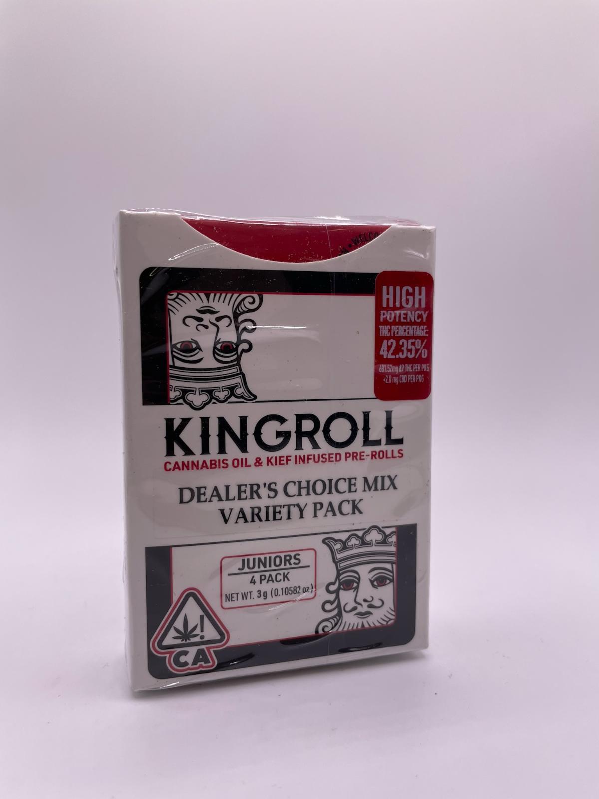 Kingroll Dealer'S Choice Mix Variety Packl 0.75 G 4 Pk