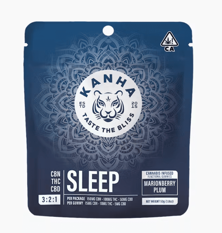 Kanha Marionberry Plum "Sleep" 3:2:1 Cbn:Thc:Cbd