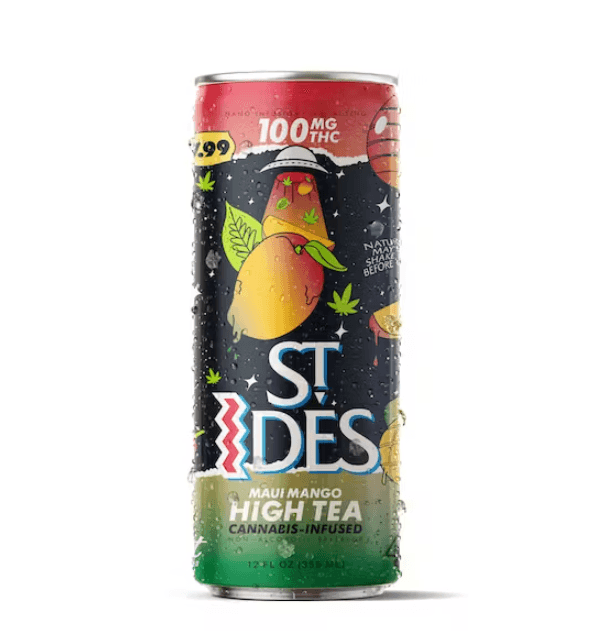 St. Ides Maui Mango Infused Tea 100 Mg