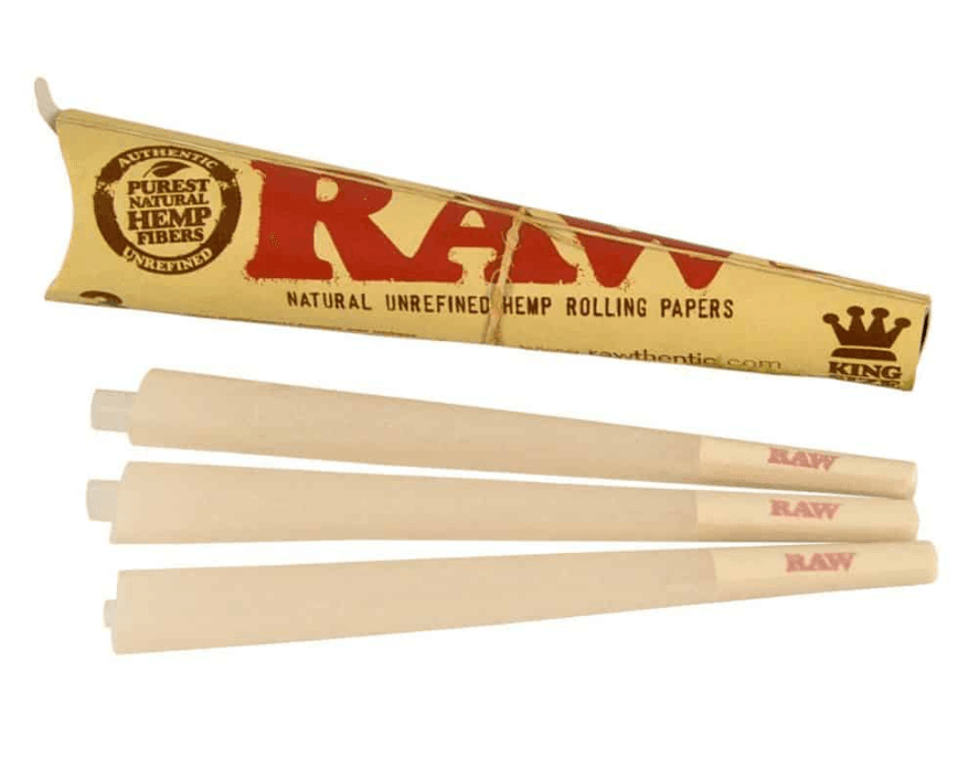 King Size Raw Cone 3 Pk