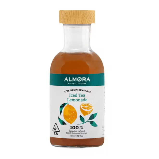 Almora Iced Tea Lemonade Beverage 100 Mg