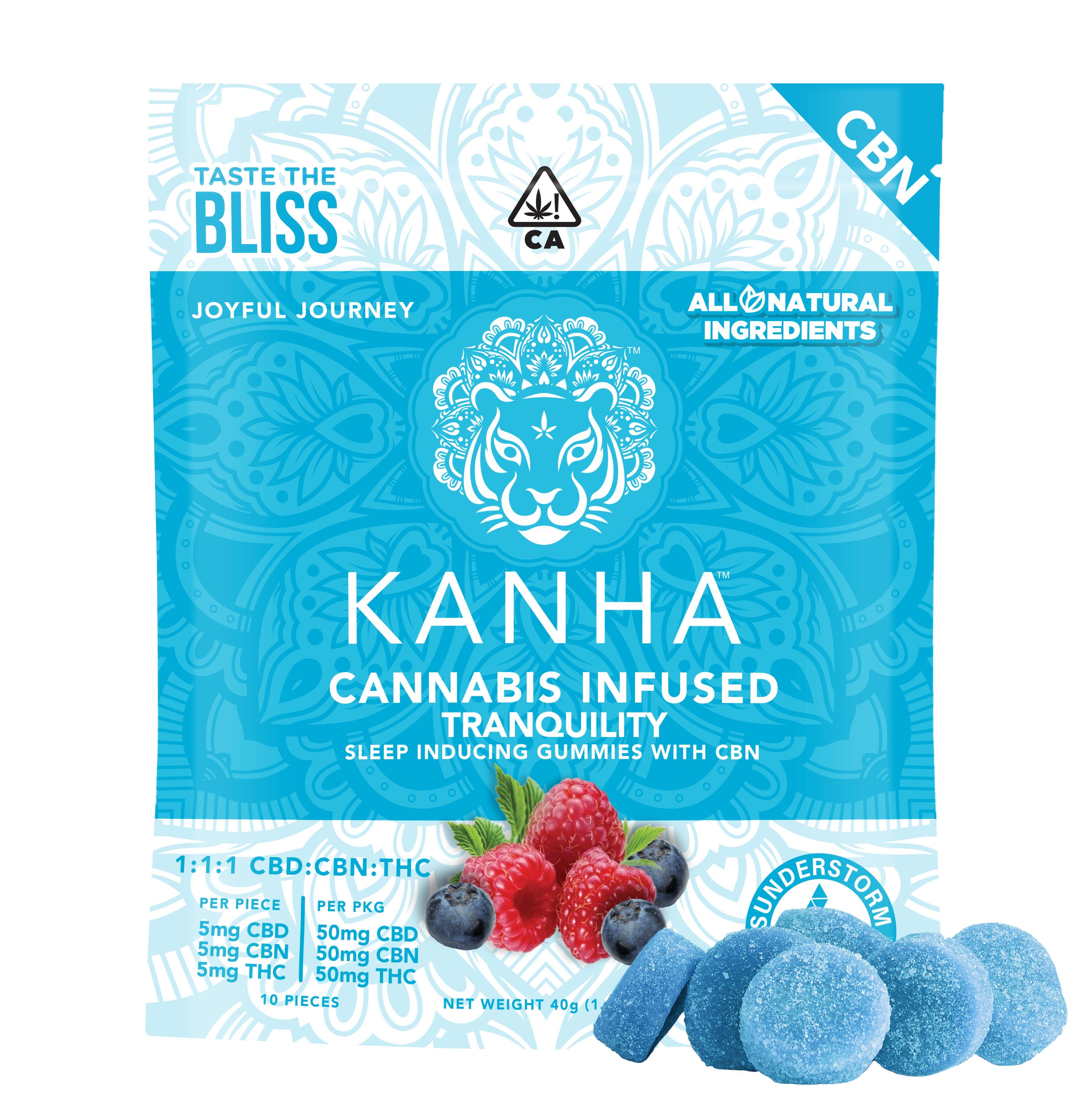 Kanha 1:1:1 Cbd/Cbn/Thc Tranquility