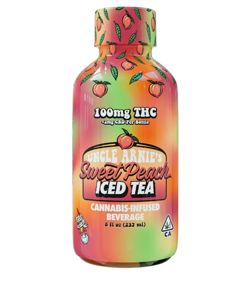 Uncle Arnie'S Sweet Peach 100 Mg Ice Tea