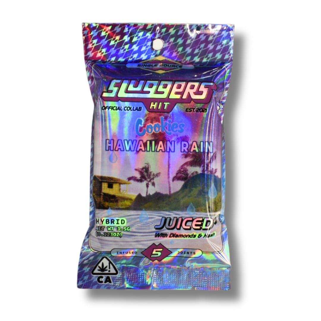 Sluggers Hawaiian Rain Infused Preroll Multipack