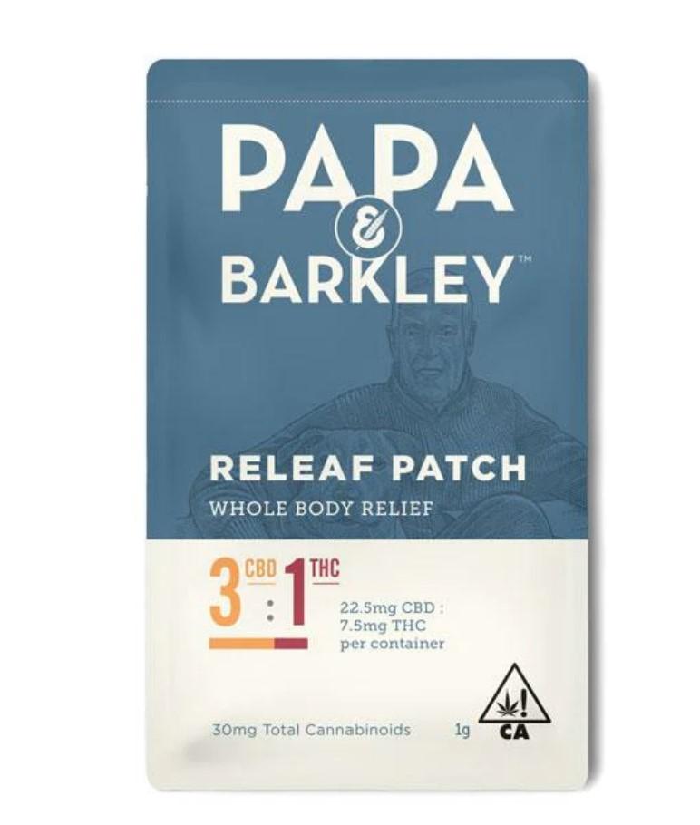 Papa & Barkely 3:1 Cbd Rich Releaf Patch