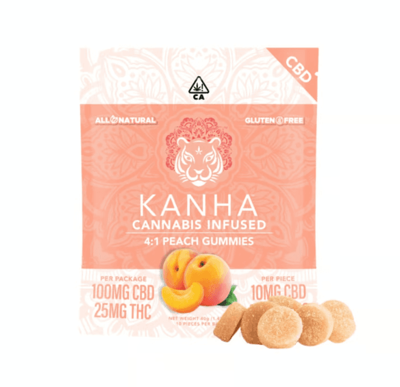 Kanha Peach 4:1 Cbd