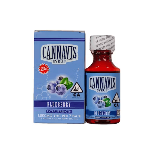 Cannavis Blueberry Extra Strength Syrup 1000 Mg