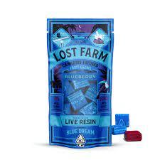 Kiva Lost Farms Blueberry 'Blue Dream' Chews 100 Mg