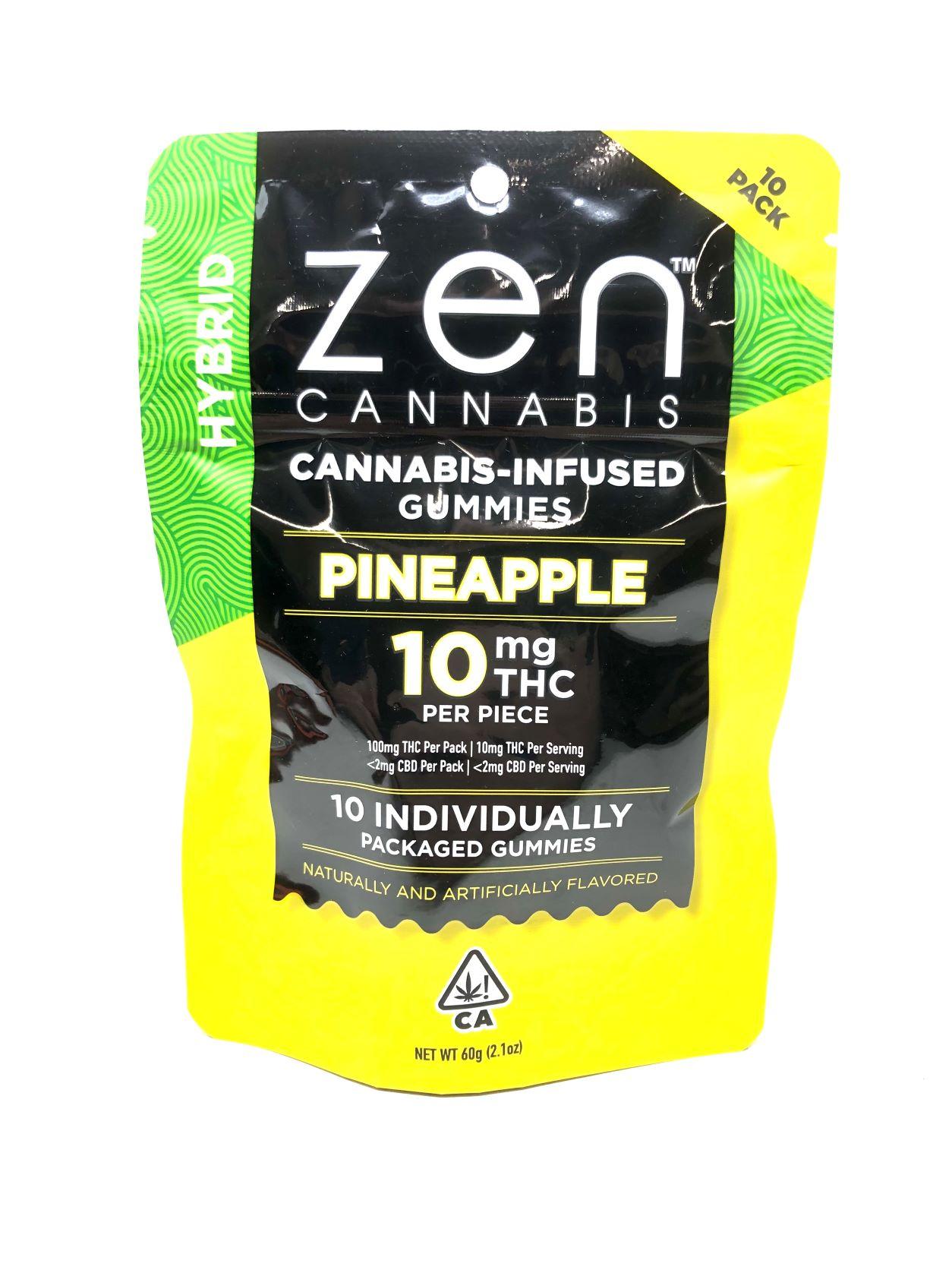 Zen  Pineapple Hybrid 10 Pk