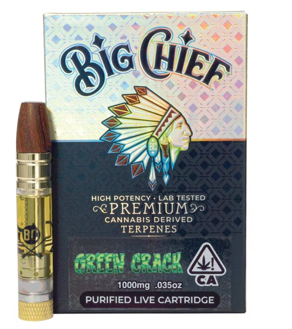 Big Chief Green Crack 1 G Cdt Cart