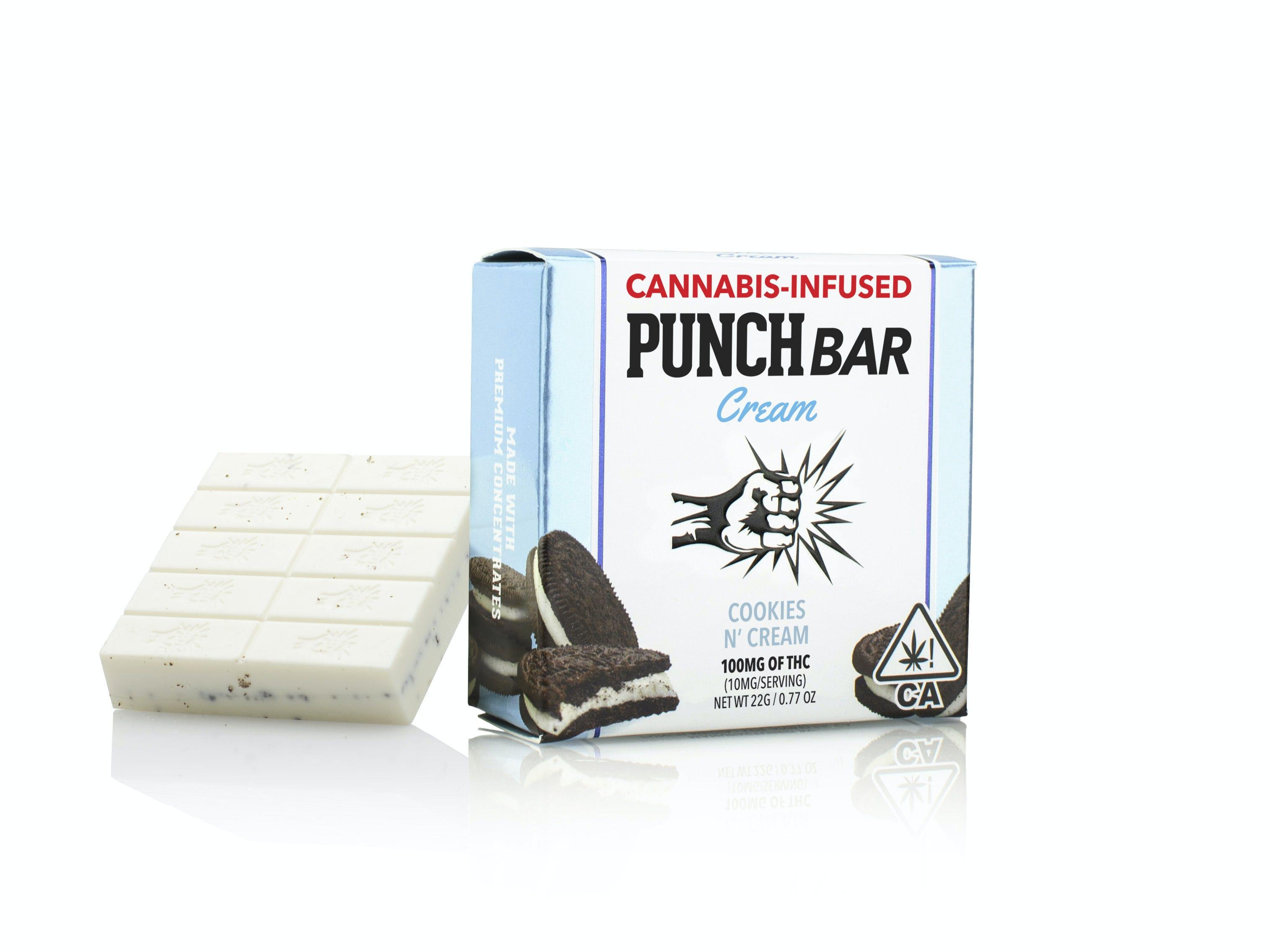 Cookies And Cream Punchbar 100 Mg