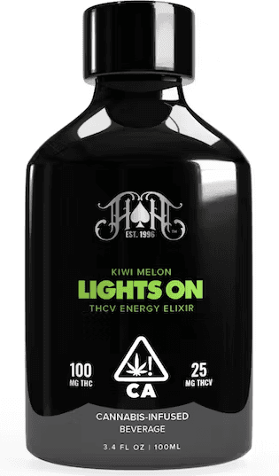 Heavy Hitters Lights On  Kiwi Melon Elixir 100 Mg Thcv