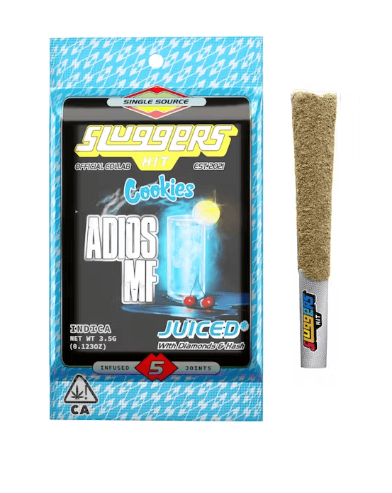 Sluggers X Cookies Adios Mf Infused Preroll Multipack