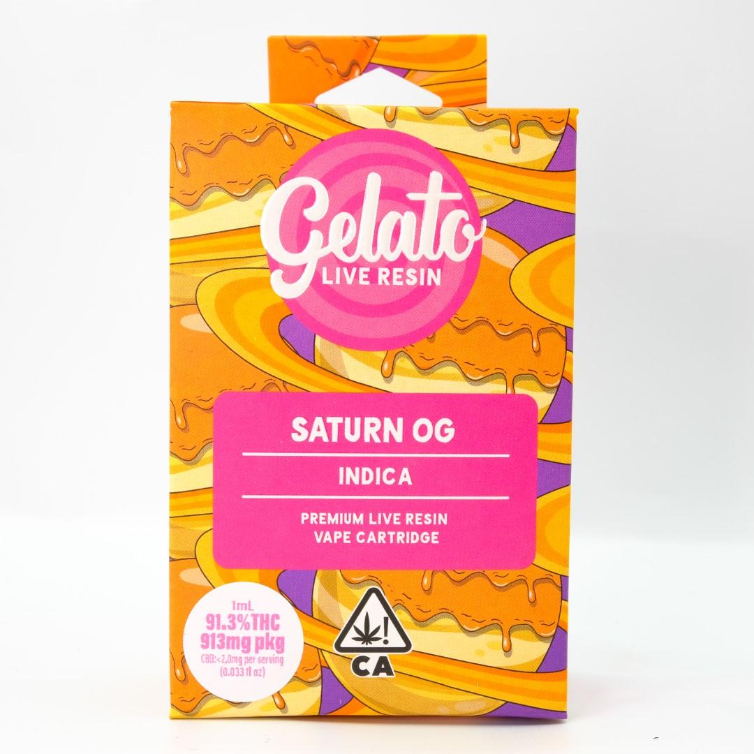 Gelato Saturn Og Live Resin 1 G Cart